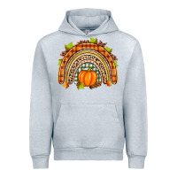 Heather Grey fall rainbow Urban Hoodie - Zillion Design Studio
