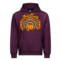 Mauve Wine fall rainbow Urban Hoodie - Zillion Design Studio
