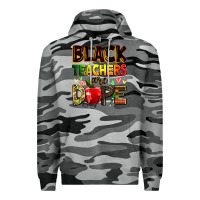 Slate Camo black teachers are dope Premium Hoodie - Zillion Design Studio