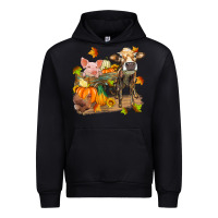 Black fall farm animals Urban Hoodie - Zillion Design Studio
