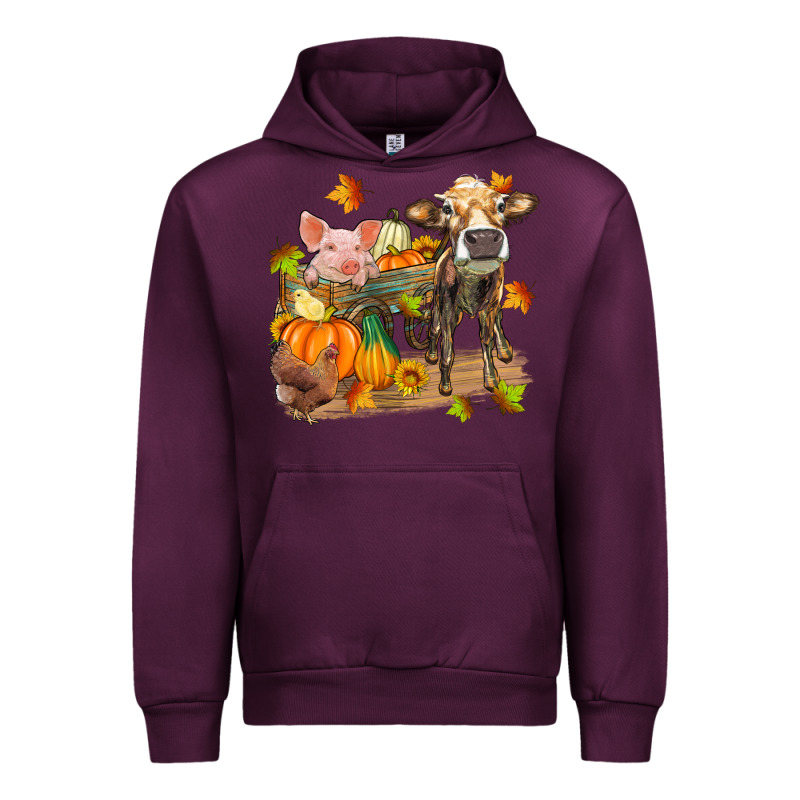 Fall Farm Animals Urban Hoodie by Zillion Design Studio | Teevron