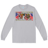 Moon Dust 1776 4th of july license plate Long Sleeve Tee - BarkalooDesign