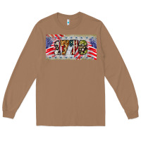 Toasted Coconut 1776 4th of july license plate Long Sleeve Tee - BarkalooDesign