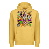 Antique Gold Spooky Season Gnomes Premium Hoodie - texasbilliewilder