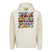 Oatmeal Heather Spooky Season Gnomes Premium Hoodie - texasbilliewilder