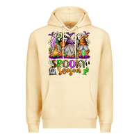 Pina Colada Spooky Season Gnomes Premium Hoodie - texasbilliewilder