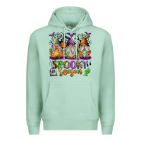 Seafoam Spooky Season Gnomes Premium Hoodie - texasbilliewilder