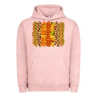 Pigment Salmon fall brushstroke Urban Hoodie - Zillion Design Studio