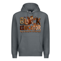 Rock black educator by popular demand Premium Hoodie - Zillion Design Studio