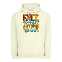 Pigment Pistachio fall breeze autumn leaves Urban Hoodie - Zillion Design Studio