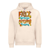 Sandshell fall breeze autumn leaves Urban Hoodie - Zillion Design Studio
