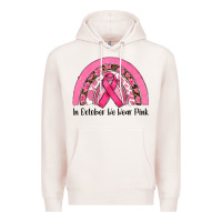 Pale Pink in october we wear pink Premium Hoodie - RanaPortraitStore