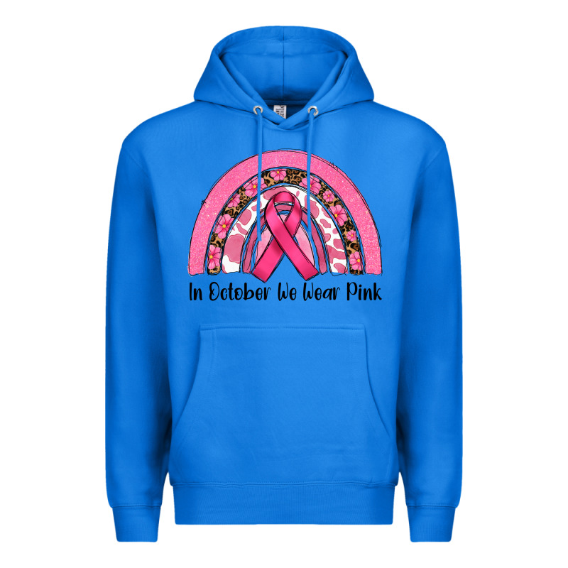 In October We Wear Pink Premium Hoodie by RanaPortraitStore | Teevron