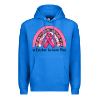 True Royal in october we wear pink Premium Hoodie - RanaPortraitStore