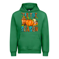 Emerald 'tis the season fall Urban Hoodie - Zillion Design Studio