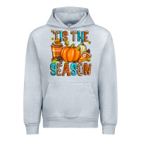 Heather Grey 'tis the season fall Urban Hoodie - Zillion Design Studio