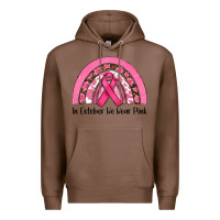 Chestnut in october we wear pink Premium Hoodie - RanaPortraitStore