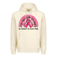 Sandshell in october we wear pink Premium Hoodie - RanaPortraitStore
