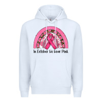 White in october we wear pink Premium Hoodie - RanaPortraitStore