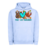 Pigment Grape Ice peace love thanksgiving Urban Hoodie - Zillion Design Studio