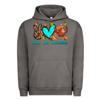 Pigment Tornado peace love thanksgiving Urban Hoodie - Zillion Design Studio