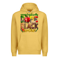 Antique Gold unapologetically dope black teacher Premium Hoodie - Zillion Design Studio
