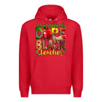 Red unapologetically dope black teacher Premium Hoodie - Zillion Design Studio