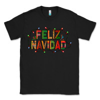 Black Feliz Navidad Classic Tee - BundleAndBundleShop
