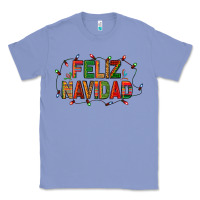 Colony Blue Feliz Navidad Classic Tee - BundleAndBundleShop