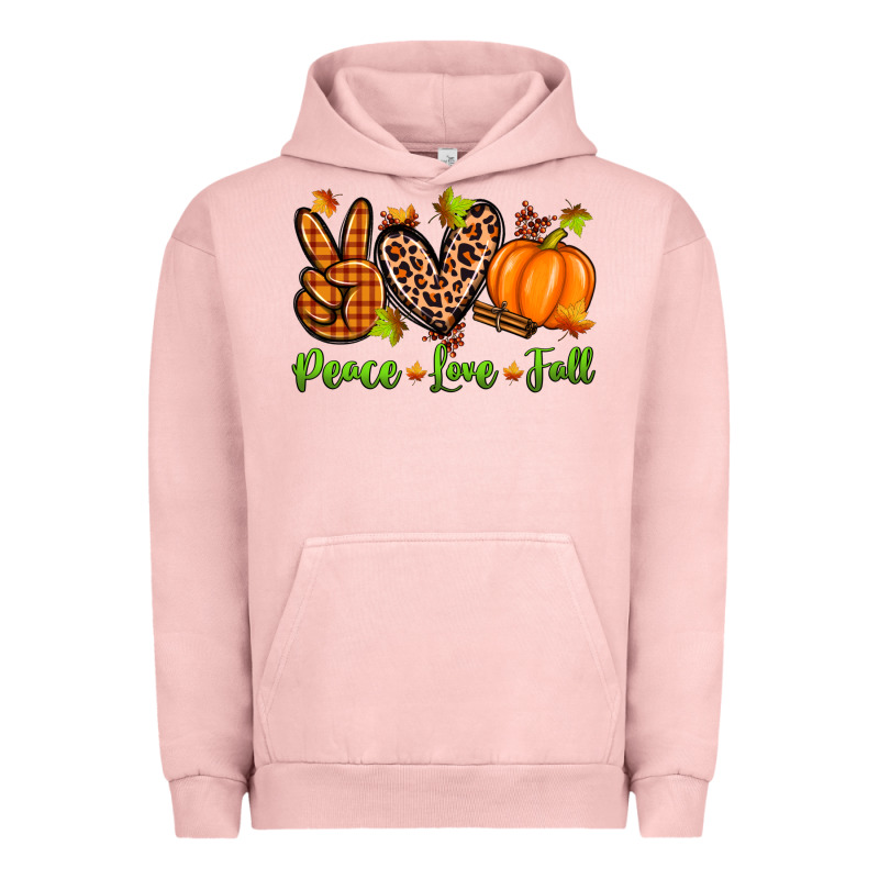 Peace Love Fall Urban Hoodie by Zillion Design Studio | Teevron