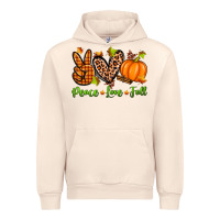 Sandshell peace love fall Urban Hoodie - Zillion Design Studio