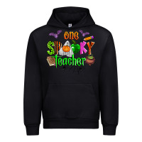 Black one spooky teacher Urban Hoodie - Zillion Design Studio