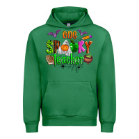 Emerald one spooky teacher Urban Hoodie - Zillion Design Studio