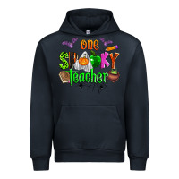 Navy one spooky teacher Urban Hoodie - Zillion Design Studio