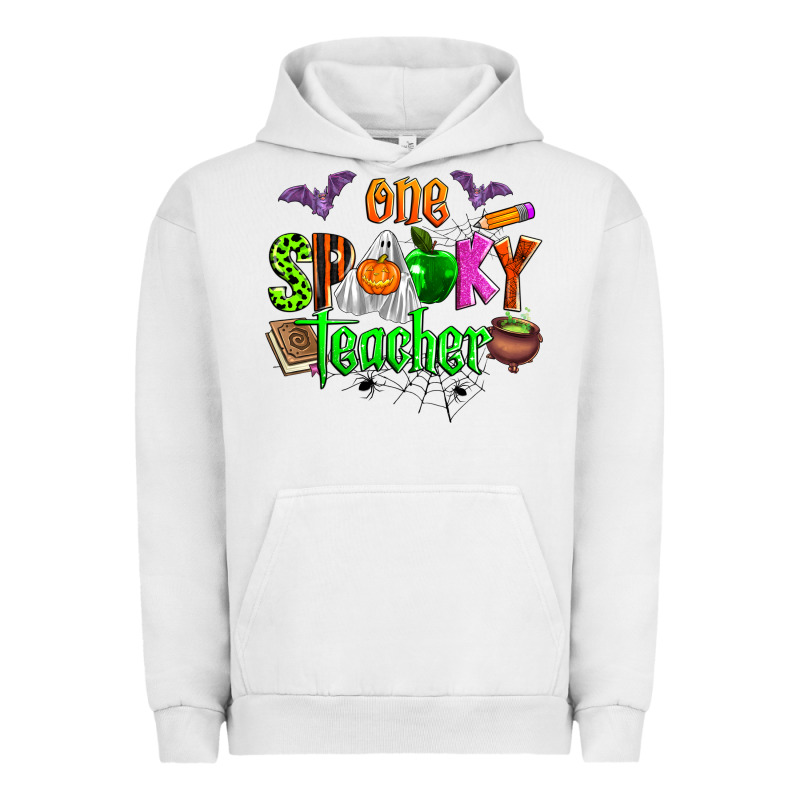 One Spooky Teacher Urban Hoodie by Zillion Design Studio | Teevron