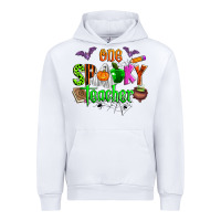 White one spooky teacher Urban Hoodie - Zillion Design Studio