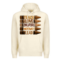 Sandshell teach love inspire motivate lead Premium Hoodie - Zillion Design Studio