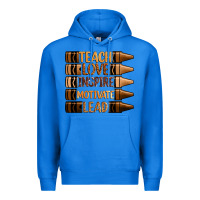 True Royal teach love inspire motivate lead Premium Hoodie - Zillion Design Studio