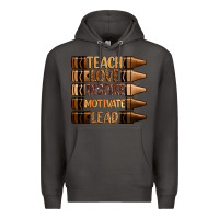 Smoke teach love inspire motivate lead Premium Hoodie - Zillion Design Studio