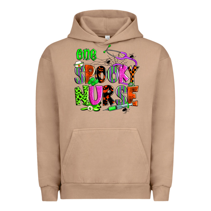One Spooky Nurse Urban Hoodie by Zillion Design Studio | Teevron