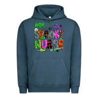 Pigment Midnight Navy one spooky nurse Urban Hoodie - Zillion Design Studio