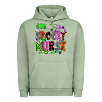 Pigment Oil Green one spooky nurse Urban Hoodie - Zillion Design Studio