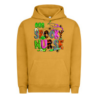 Pigment Peanut Butter one spooky nurse Urban Hoodie - Zillion Design Studio