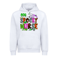 White one spooky nurse Urban Hoodie - Zillion Design Studio