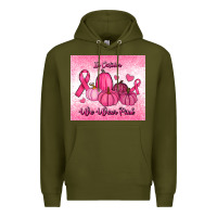 In October We Wear Pink Pumpkin Premium Hoodie | Teevron