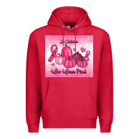 Cardinal in october we wear pink pumpkin Premium Hoodie - RanaPortraitStore
