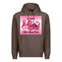 Coffee in october we wear pink pumpkin Premium Hoodie - RanaPortraitStore