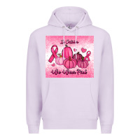 Lilac in october we wear pink pumpkin Premium Hoodie - RanaPortraitStore