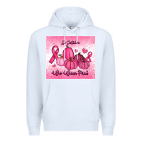 White in october we wear pink pumpkin Premium Hoodie - RanaPortraitStore