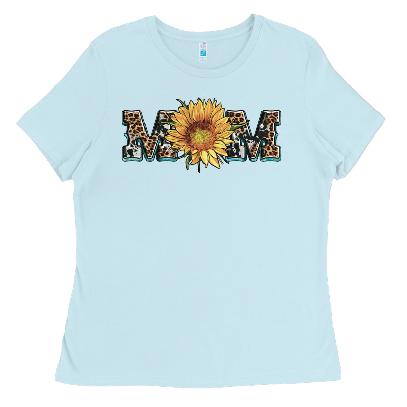 Sunflower Mom Mothers Day Ladies Tee by Artiststas | Teevron